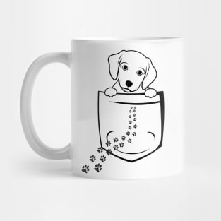 Dog In Pocket Mug